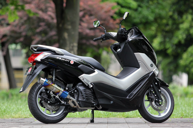 SP TADAO SP忠男マフラー NMAX エヌマックス (EBJ-SE86J） POWER BOX FULL ”R”TitanBlue パワーボックスフル チタンブルー NM1-PB-06 SPT-NM1-PB-06