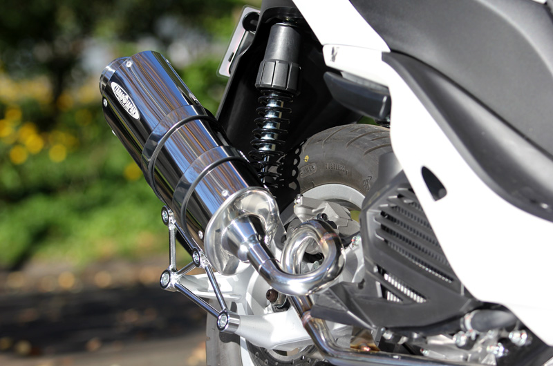 SP TADAO SP忠男マフラー　TRICITY トリシティ 125 PURE SPORT OVAL オーバル SUS TR1-PS-04 SPT-TR1-PS-04
