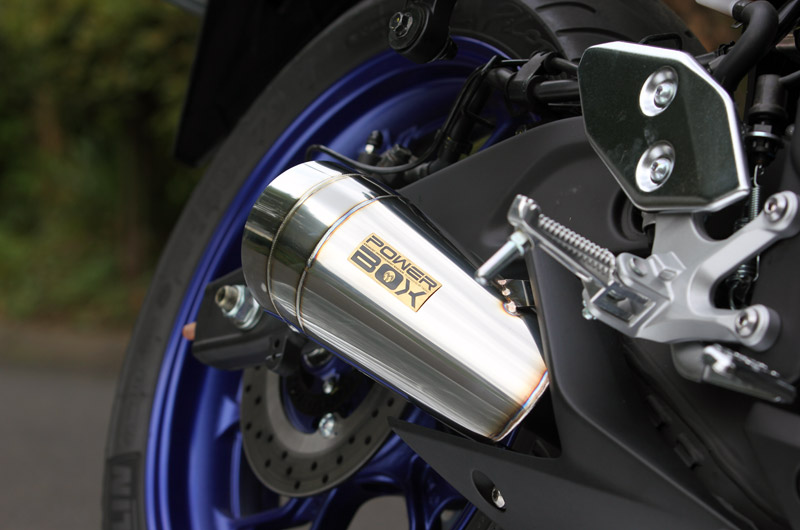 SP TADAO SP忠男マフラー　YZF-R3 POWER BOX LITE パワーボックス ライト マフラー　YZ2-PB-04 SPT-YZ2-PB-04a