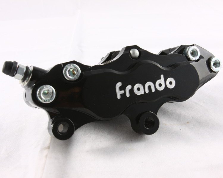 FRANDO 6PC-2 6ポット・キャリパー　ブラック　左用 TA-FRA-BC06BKL