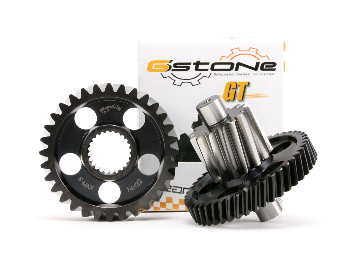 Gstone MAJESTY S(マジェスティS）,SMAX用 軽量セカンダリギア圧入済みセット GTタイプ 12×32T TA-GST-MT125