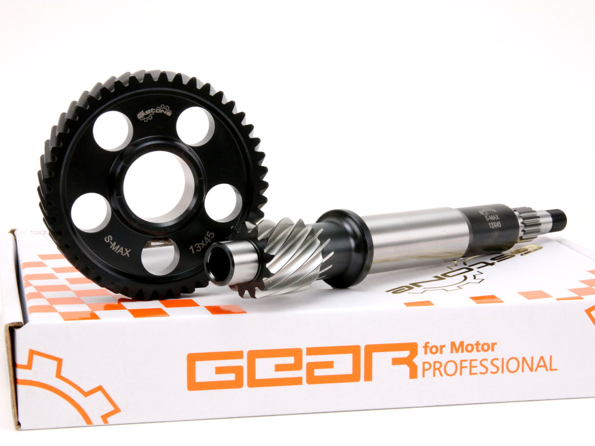 Gstone MAJESTY S(マジェスティS),SMAX用 軽量プライマリギアセット GNタイプ 13×45T TA-GST-MT128