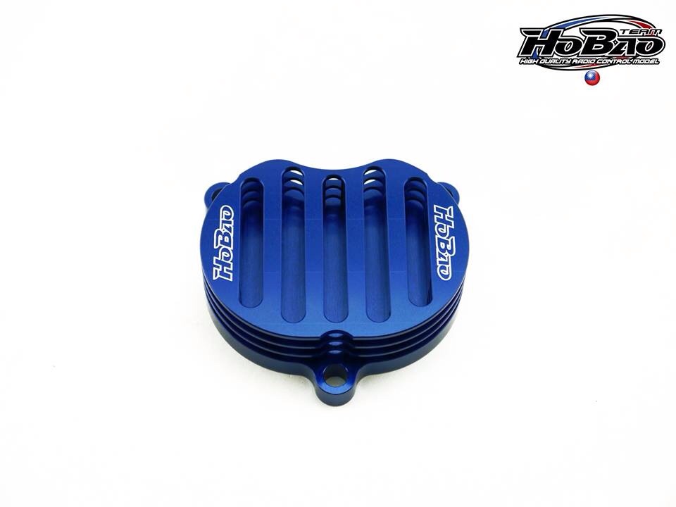 HOBAO　CNC冷却フィン付 バルブ タペットカバー ブルー YAMAHA(ヤマハ)車用 シグナスX125、BW’S125、GTR125 TA-HBO-AY001BL