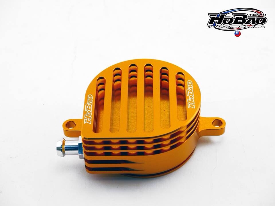 HOBAO CNC冷却フィン付 カムカバー ゴールド TA-HBO-AY002GD