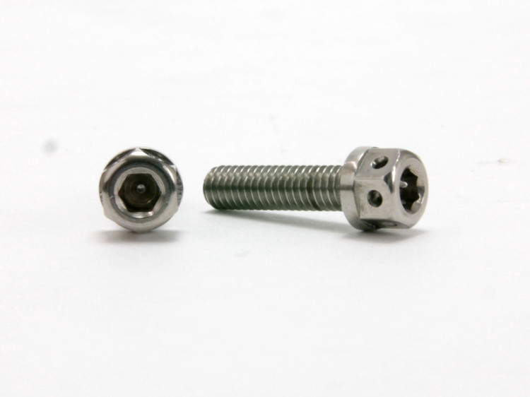 ☆Star Bolt CNC加工 ヘキサゴンヘッド　SUS ボルト　M4×15mm　P0.7mm 0008