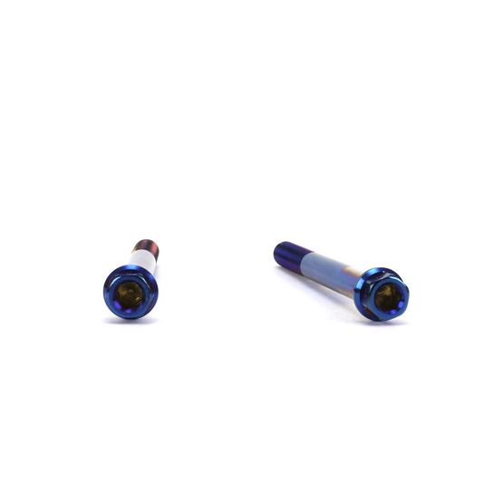 ☆Star Bolt CNC加工 ヘキサゴンヘッド　SUS PVDチタンコート ボルト　M8×80mm　P1.25mm 焼き色ブルー仕上げ 0045T