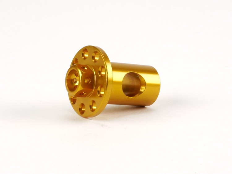 JSM CNC アルミビレット リアブレーキアーム　サイドピン ゴールド 0061GD