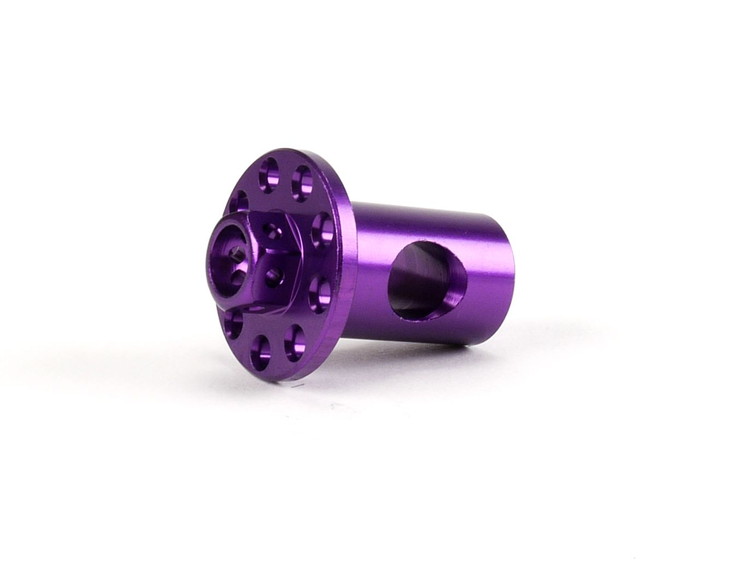 JSM CNC アルミビレット リアブレーキアーム　サイドピン パープル 0061PU