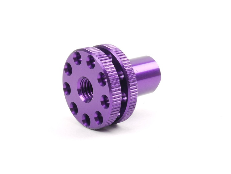 JSM CNC アルミビレット リアブレーキアジャストスクリュー パープル 0062PU