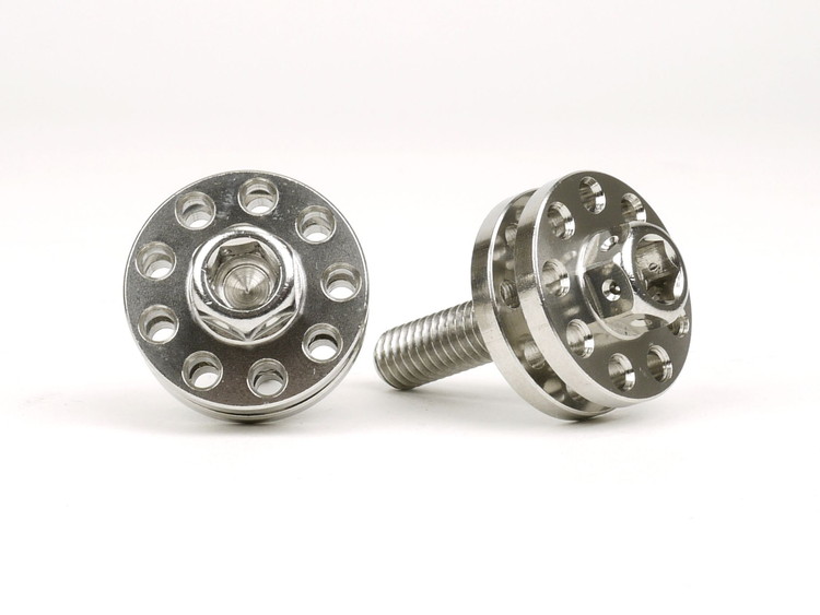 ☆Star Bolt CNC加工 ヘキサゴンヘッド SUS ツインビッグヘッドボルト M6×20mm P1.0 0077