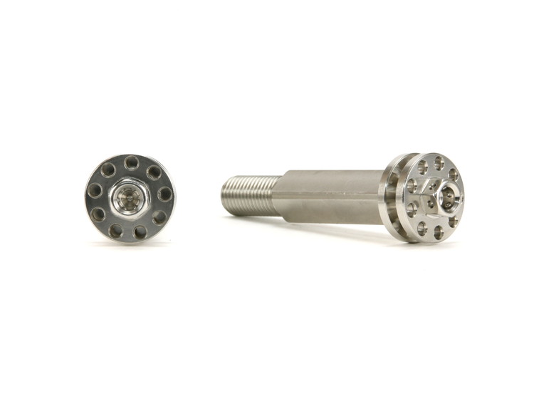 ☆Star Bolt CNC加工 ヘキサゴン ツインビッグヘッド SUS エンジンハンガーボルト 2本セット　シグナスX,BW`S,GTR125 0109