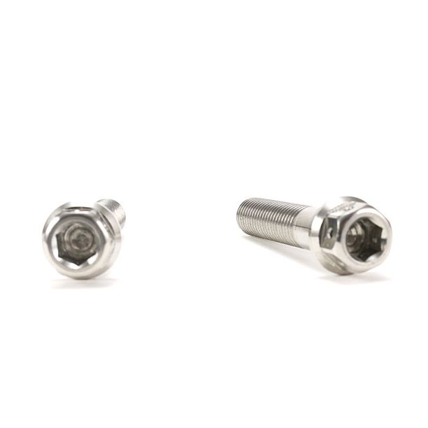 ☆Star Bolt CNC加工 ヘキサゴンヘッド　SUS ボルト　逆ネジ (左ネジ）M8×40mm　P1.25mm　バックミラー等に 0265