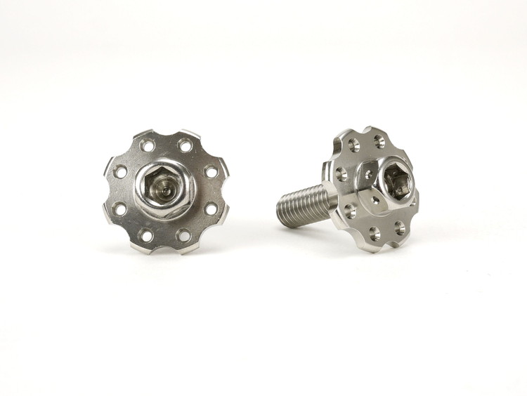 ☆Star Bolt CNC加工 フラワーヘッド　SUS ボルト　M6×20mm　P1.0mm 0188