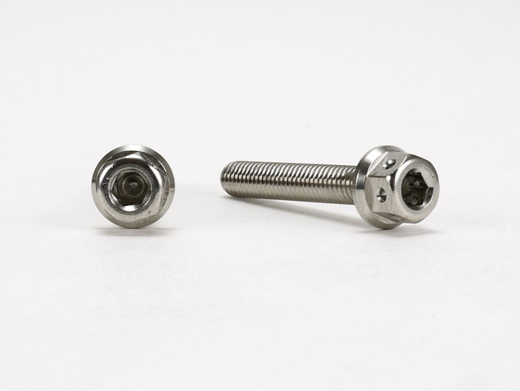 ☆Star Bolt CNC加工 ヘキサゴンヘッド　SUS ボルト　M4×25mm　P0.7mm 0323