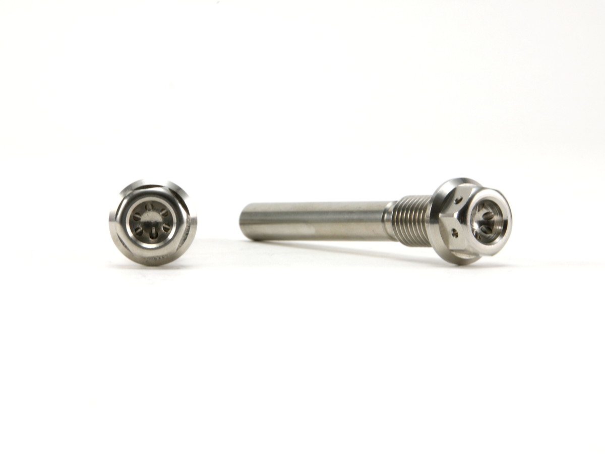 ☆Star Bolt CNC加工 ヘキサゴンヘッド　TMAX530 リアキャリパー用SUS ボルト　M10×66mm　P1.25mm ２本セット 0372