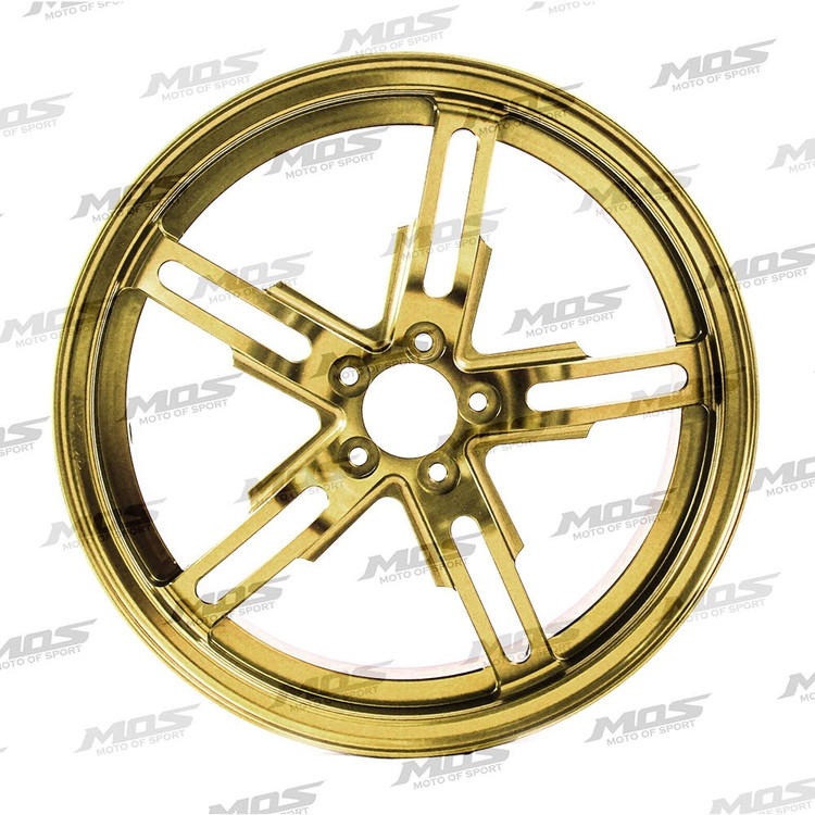 【MOS】【シグナスX】【1ST,2ND,3RD CYGNUS X】GX-05 鍛造 アルミ ホイール 前後セット ゴールド TA-MOS-WH002GD