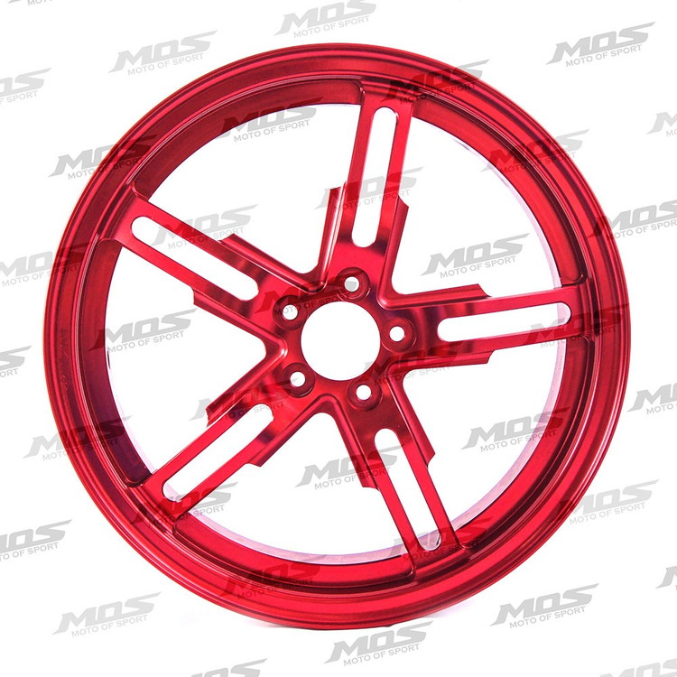 【MOS】【シグナスX】【1ST,2ND,3RD CYGNUS X】GX-05 鍛造 アルミ ホイール 前後セット レッド TA-MOS-WH002RD
