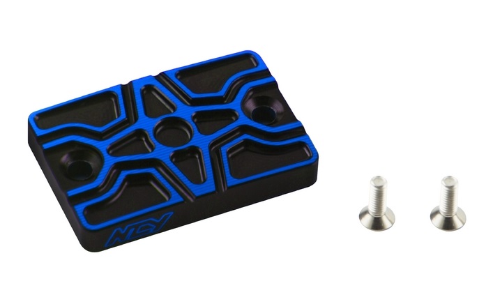 NCY CNC アルミ 3D マスターシリンダーキャップ ブルー【1ST CYGNUS X SE12J】【2ND NEW CYGNUS X SE44J】【3RD NEW CYGNUS X SE44J】 TA-NCY-AY003BL