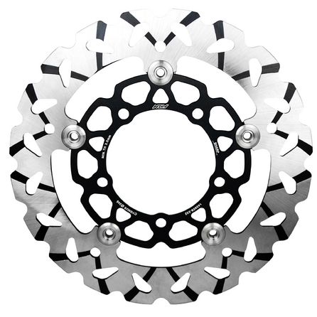 NCY シグナスX(CYGNUS X),BW’S125用 シャープフローティングディスク 245mm【狼牙】 TA-NCY-BD005BK