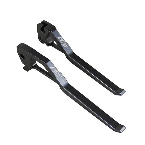 NCY　シグナス用 CNCアルミ スクエア シンプルブレーキレバー グレー TA-NCY-LE003GR