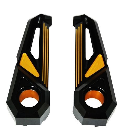 NCY CNCアルミビレットタンデムセット ブラック/ゴールド【BW’S125】【EBJ-SEA6J】【BW’S R】【SE731】 TA-NCY-SB001GD