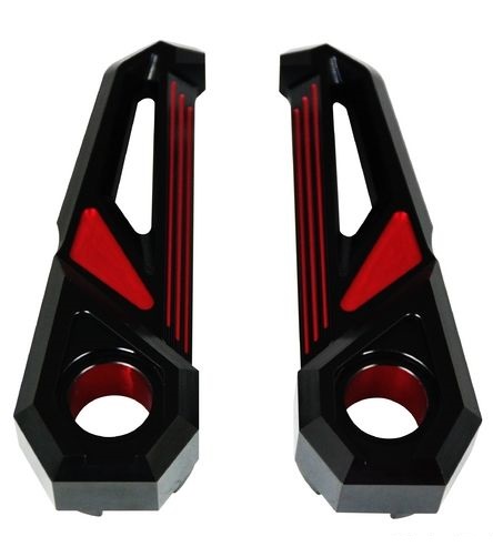 NCY CNCアルミビレットタンデムセット ブラック/レッド【BW’S125】【EBJ-SEA6J】【BW’S R】【SE731】 TA-NCY-SB001RD