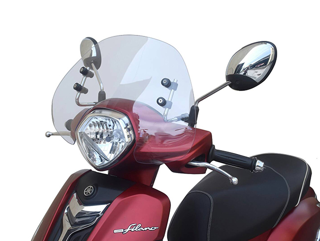 NHRC YAMAHA Grand Filano(グランドフィラノ)125用ウインドスクリーン（ウインドシールド）キット TA-NHR-SR001