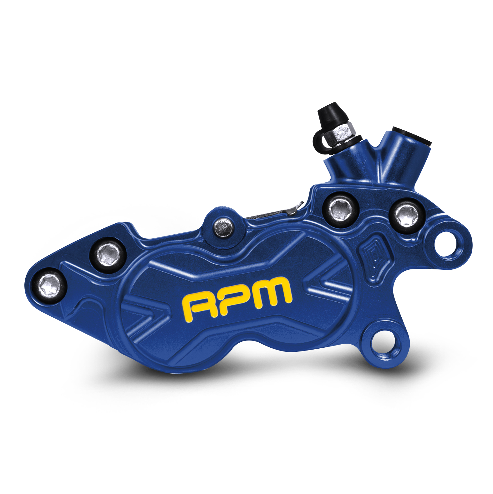 RPM　BK-4R-006 CNC Axial P4 40mmピッチキャリパー 右用 ブルー BK-4R-006-BL