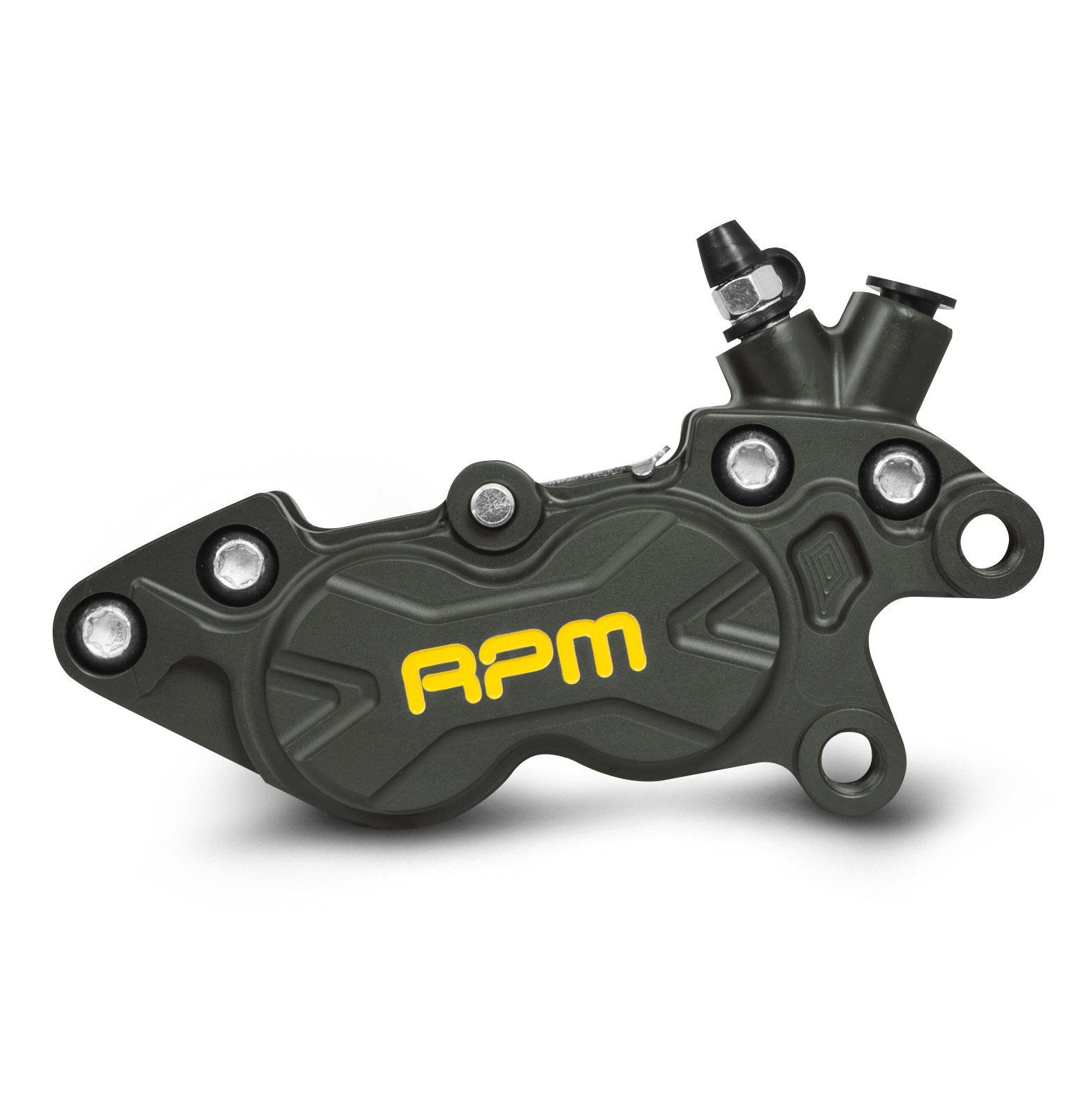 RPM　BK-4R-006 CNC Axial P4 40mmピッチキャリパー 右用 ハードアルマイト BK-4R-006-HA