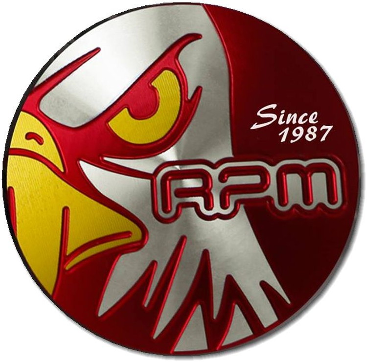 RPM 台湾仕様 3RD CYGNUS X(シグナスⅩ）、SMAX 専用 ヒューエルリッドキャップ（タンクキャップ） レッド TA-RPM-LL001RD