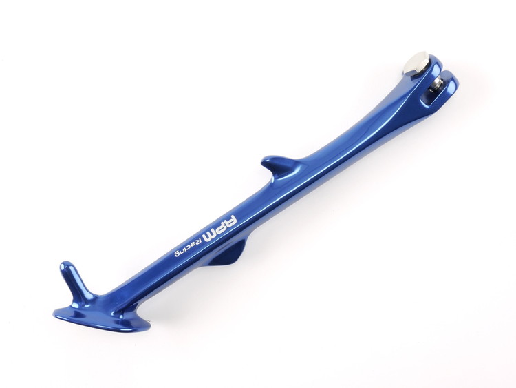 RPM シグナスⅩ（CYGNUS X)　サイドスタンド　ブルー 取り付けボルト付　GTR125Aero,BW`S125にも取り付けOK P27-5TY-001-BL