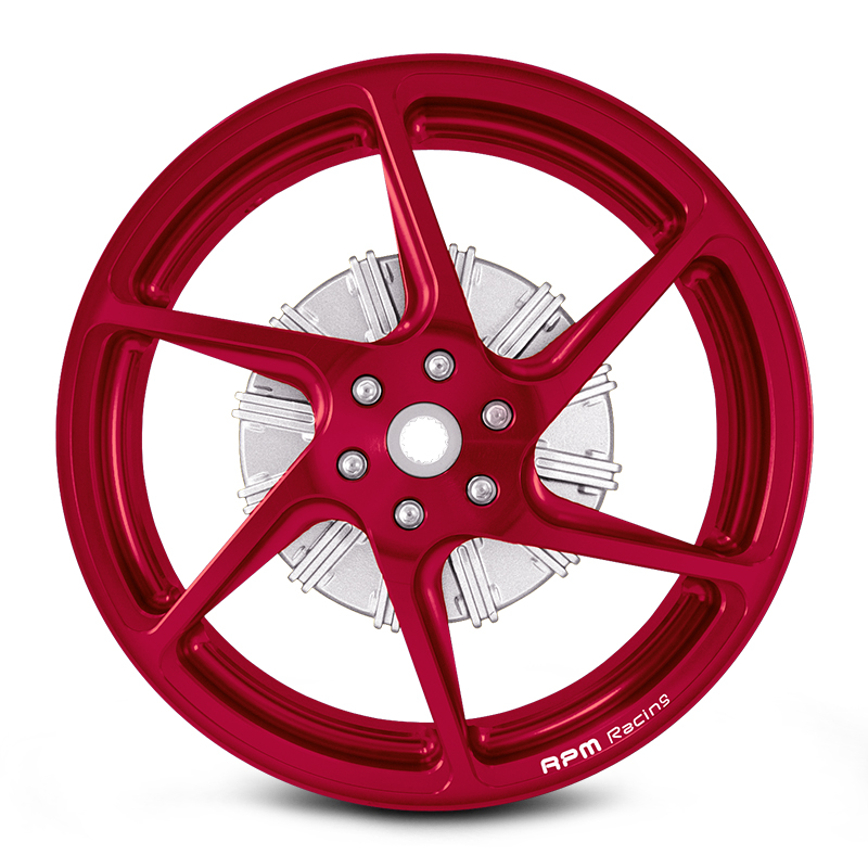 RPM 1ST,2ND,3RD CYGNUS X(シグナスX） 12in 6スポーク　鍛造アルミ　リアホイール　ドラムブレーキ仕様　カラーオーダー TA-RPM-WH013CO