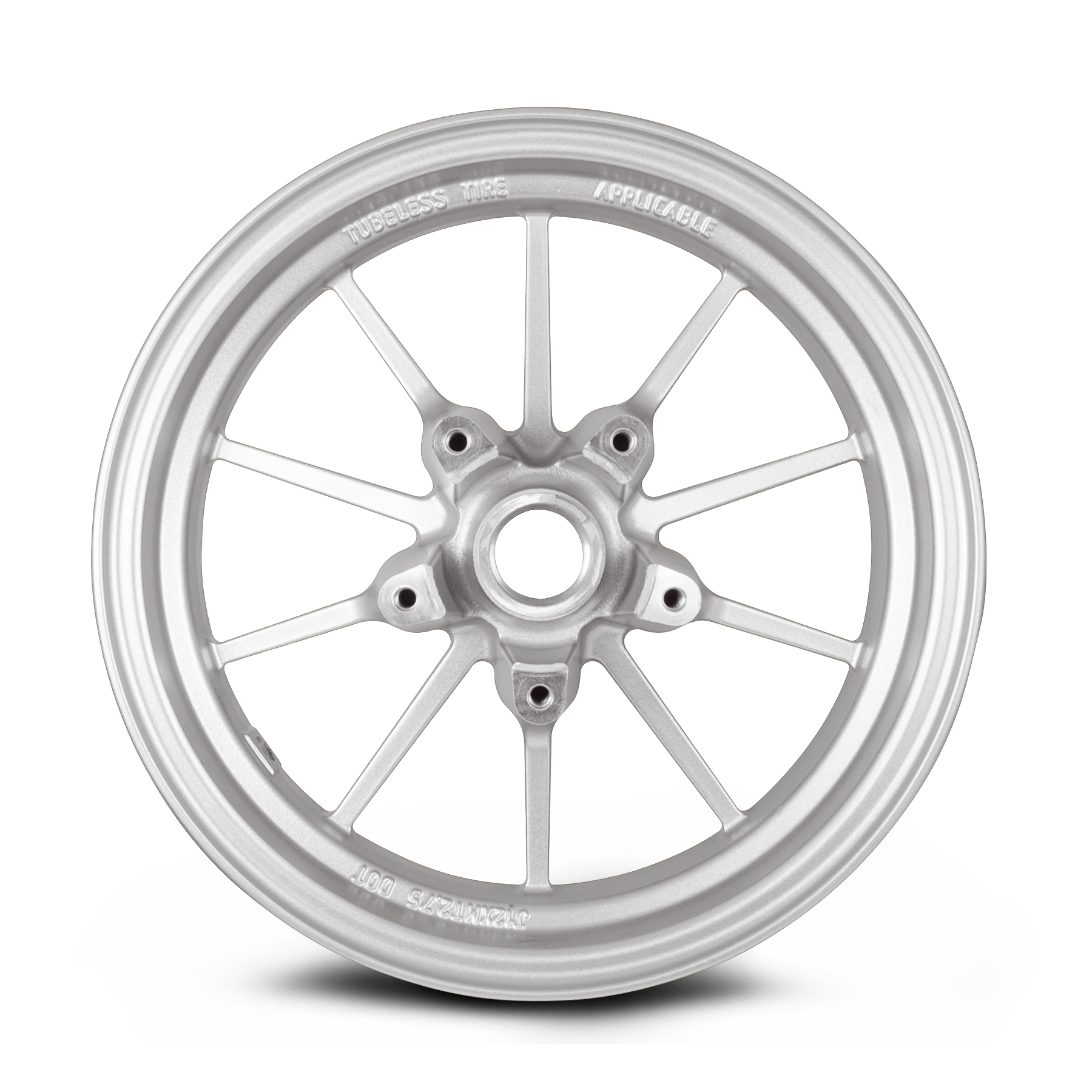 RPM ALC-327-ZF　4TH CYGNUS X(シグナスⅩ),BW`S R 10スポーク　フロントホイール　シルバー ALC-327-ZF-SI