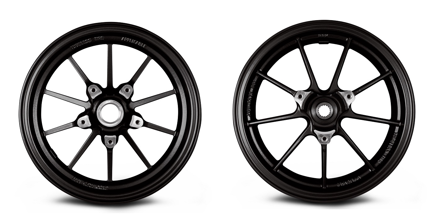 RPM ALC-ZFR-BK 4TH CYGNUS X(シグナスⅩ),BW`S R アルミホイール前後セット　ブラック TA-RPM-WH4CBKS